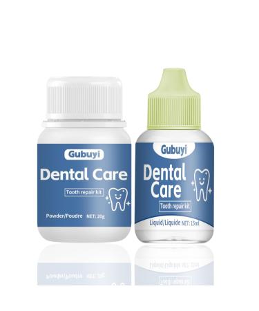 Colle Pour Couronne Dentaire Pansement Dentaire Ciment Dentaire Semi-permanent S chage Rapide Facile Appliquer Kit R paration Dentaire