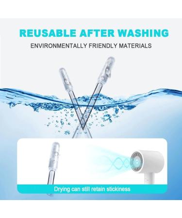 Ear Wax Stick Reusable Sticky Soft Head Ear Swabs Adhesive Ear Wax Removal Tools Ear Cleaning Tools(Big-24pc) - Buy Online on GoSupps.com