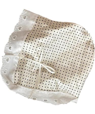 TQUXNGA Elegant Hair Scarf Headbands Triangled Head Kerchief Hairband Bowknot Bandanas Headbands Cute Hair Accessory White - Buy Online on GoSupps.com