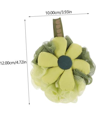 SUPVOX 3pcs Flower Bath Ball Sponges for Shower | Exfoliating Loofahs for Women, Kids | Body Scrubber Sponge Set - Buy Online on GoSupps.com