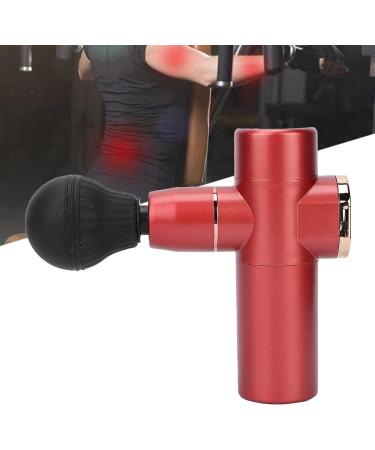 Buy Red Massage Gun - Deep Tissue Muscle Massager with 4 Vibration Modes for Neck & Shoulder Relief | International Shipping Available - Buy Online on GoSupps.com