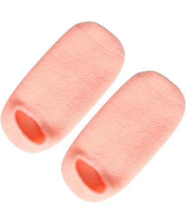 minkissy 2 Pairs Orange Sock Foot Softening Socks Moisturizing Socks Heel Sleeve Women Heel Repair Spa Socks Cracked Heels Guard Dry Feet Socks Womens Socks Hosiery Floor Socks Cosmetic - Buy Online on GoSupps.com