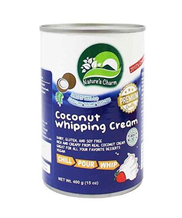 Natcharm Cream Coconut Whipping, 15 oz