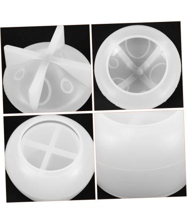 NUOBESTY 2pcs Mushroom Mold Silicone Molds Jar with Lid Storage Jar Mushroom Jar Diy Mold Supplies Epoxy - Buy Online on GoSupps.com