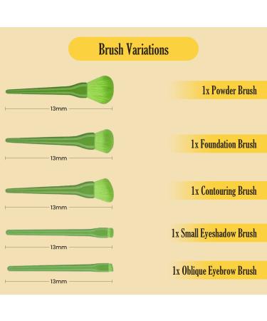 Buy Professional Makeup Brushes Set of 10 - Ultra Soft Ecotools for Foundation Eyeshadow Contour & Blush - International Shipping Available - Buy Online on GoSupps.com