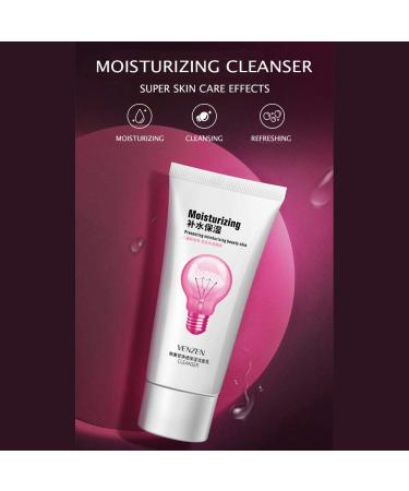 VENZEN Cleanser 60g - Moisturizing Rejuvenation Anti-Stains & Freckles Nourishing Gentle Skin with Sodium Hyaluronate - Buy Online on GoSupps.com