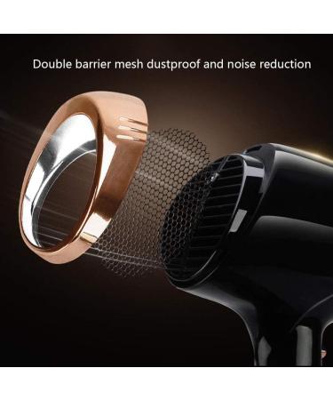 2200W Professional Salon Hair Dryer with Concentrator Diffuser & Comb Powerful Hairdryer Fast Drying Blow Hair-Dryer AC Motor 2 Speed and 3 Heat Cold Shot Button Light Quiet for Women Men Black - Buy Online on GoSupps.com