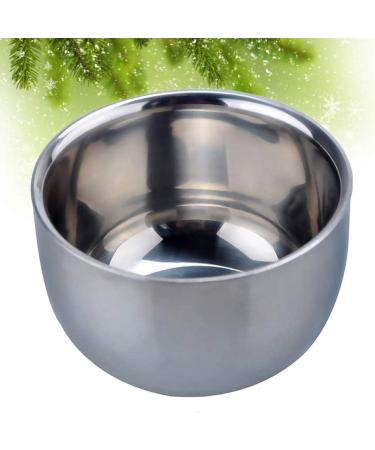 FRCOLOR Stainless Steel Shaving Bowl & Mug - Perfect for Shaving Soap Foam & Accessories | Salon & Home Use - Buy Online on GoSupps.com