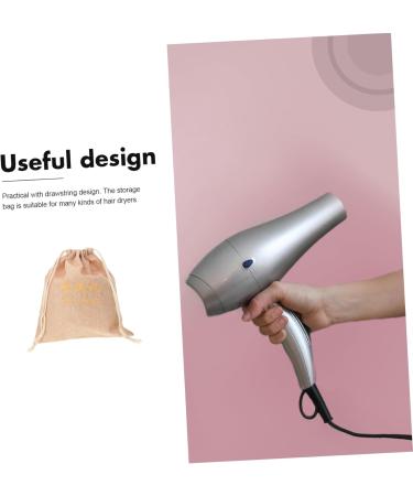 SKISUNO Hair Dryer Storage Bag Hairdryer Sackpack Hair Blower Bag Hair Product Bag Sports Bag Fabric - Buy Online on GoSupps.com