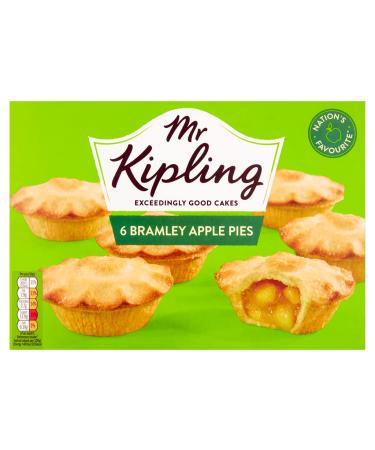 MR Kipling Bramley Apple Pies 6 pieces