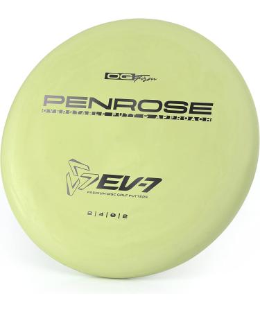 EV-7 Penrose Disc Golf Putter - Reliable Overstable Putter with Consistent Fade and Stable Flight | Small Bead Design | Multiple Plastic Types Available | Firm - Buy Online on GoSupps.com