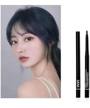 Colored Eyeliner Pencil - Portable Eyeliner Pencils Eye Shadow Pencils Anti-Sweat Under Eye Eyeliner Pencil Automatic Rotation Eyeliner Eye Makeup for Gifts Kagrote Black - Buy Online on GoSupps.com
