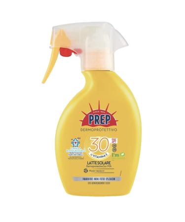 PREP Prep SPF30 Sun Trigger Sunscreen 30SPF with Vitamin E and Glycerin Sun Protection UVA and UVB Rays 200ml Format