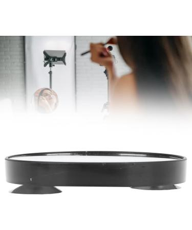 Small Round 10X Magnifying Mirror 7.5cm Suction Cup Makeup Mirror for Travel Portable and Compact ABS Material (Black) - Buy Online on GoSupps.com