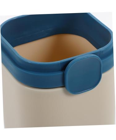 Minkissy Portable Toothbrush Holder Set - 4 Travel Cups & Cases | Compact Bathroom Storage | Blue Toothbrush Containers 20x6.5cm - Buy Online on GoSupps.com