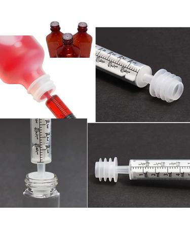 YHXiXi 21mm Bottle Adapter - 50PCS Dosing Adaptor for Syringe and Oral Dispensers - Buy Online on GoSupps.com
