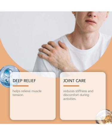 Joint cream care balm for shoulder 50 g nongreasy joint cream neck care cooling balm natural joint relief cream for daily routine knee ankle back - Buy Online on GoSupps.com