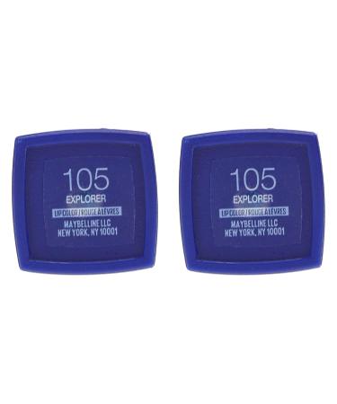 Superstay Matte Ink City Edition Lipstick 105 Explorer - Pack of 2 | Long-lasting Matte Finish - Buy Online on GoSupps.com