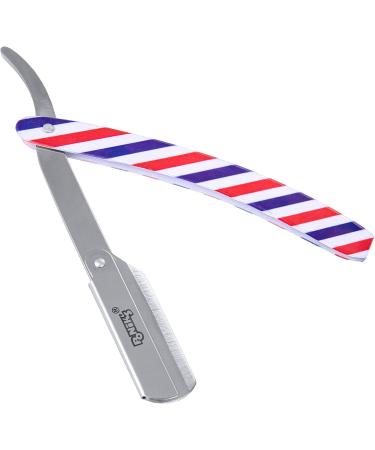 Ponik's Classic Razor Set for Men - High-Quality Stainless Steel Includes 100 Derby Blades & Transport Bag | Perfect Barber Knife for Precise Beard Shaving Multicolored - Buy Online on GoSupps.com