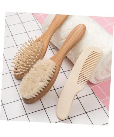 Hemoton Toddler Grooming Kit Set with Airbag Massage Comb and Wooden Hair Brushes - Baby Shower Essentials - Buy Online on GoSupps.com