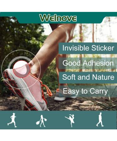 Welnove Blister Pads - Waterproof Hydrocolloid Heel Bandages for Blister Protection | 15 Oval Gel Guards for Foot Care - Buy Online on GoSupps.com