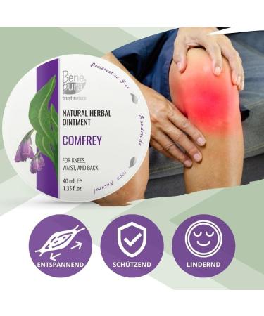 Benepura Legwell Ointment - High-Dose Natural Pain Relief for Back Knee Neck Shoulder Muscle & Joint Pain - 40ml - Buy Online on GoSupps.com
