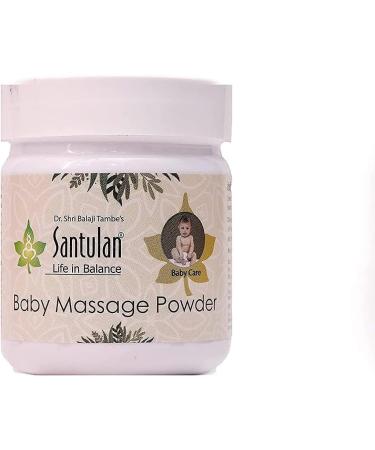 QURA QURA Ayurveda Baby Massage Powder 35g with Sukanthi Throat Relief Pills 1g