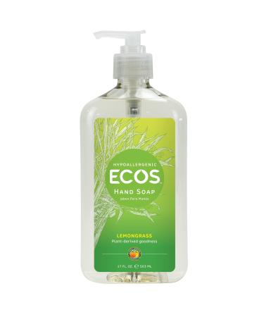 Ecos  Soap Hand Liquid Lemongrass  17 Fl Oz 16.9 Fl Oz (Pack of 1)