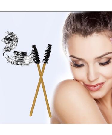 Makeup Brushes gLoaSublim 50Pcs Disposable Mascara Wands Eyelash Brushes Applicator Beauty Tool Portable - Rose Red - Buy Online on GoSupps.com