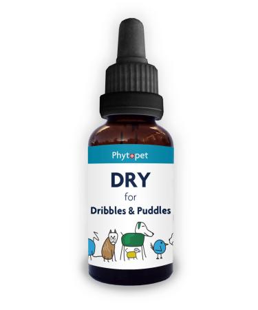 Phytopet Dry | 100ml | 100% Natural Herbal Remedy | Dribbles Puddles And Incontinence | For Dogs Cats Birds Horses Pets |