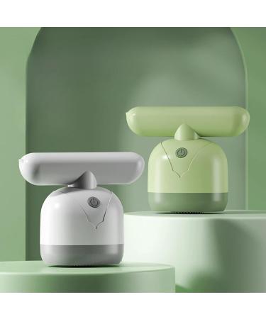 Portable 2-in-1 Fabric Shaver & Lint Remover - Rechargeable Electric Clothes Trimmer for Sweaters Carpets & More | USB Hair Ball Removal (Color A - Buy Online on GoSupps.com