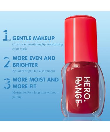 Volumizing Gloss & Tinted Lip Glaze Balm - Hydrating Juicy Lip Plumper | High-Shine Red Moisturizing Liquid Lipstick - Long-Lasting Non-Sticky & Nourishing - Buy Online on GoSupps.com