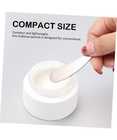 BELLIFFY 2pcs Cosmetic Spatula Make up Spatula Tool Makeup Spatulas Facial Spatula Cream Rod Stainless Steel - Buy Online on GoSupps.com