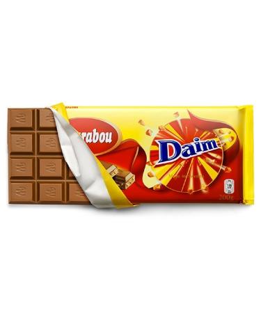Marabou Milk Chocolate with Daim (hard crunchy caramel) 3 x 150g