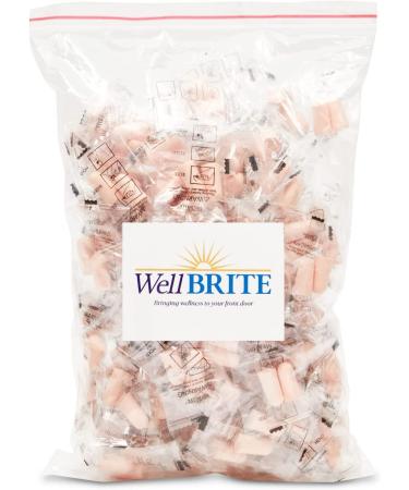 100 Pairs Disposable Foam Ear Plugs for Sleeping, Noise Reduction, Travel - Nude - Buy Online on GoSupps.com