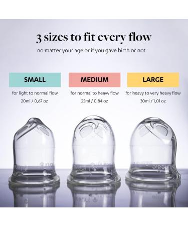 Shop Luneal La Cup - Ergonomic Stemless Menstrual Cup in 3 Sizes | Improved Design for Ultimate Comfort - Buy Online on GoSupps.com