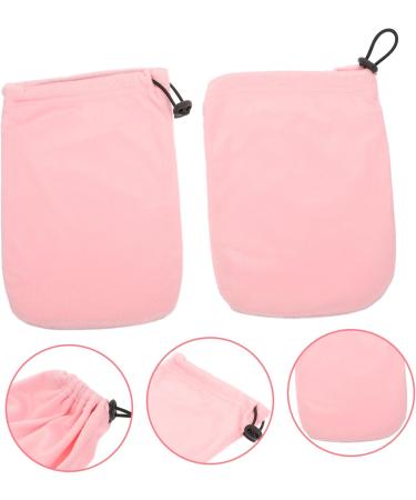 Housoutil 1 Pair Wax Thermal Insulation Gloves Wax Bath Liners Paraffin Wax Hand Covers Wax Warming Gloves Heat Warmers for Hands Wax Socks Nail Cotton Pink Baby - Buy Online on GoSupps.com