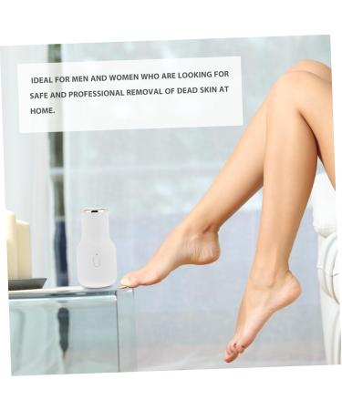 POPETPOP Electric Foot Pedicure Tools for Feet Electric Feet Care Kit Electric Pedicure Tool Lightweight Foot Care Tool USB Foot Callus Remover Electric Pedicure Kit Foot File White - Buy Online on GoSupps.com