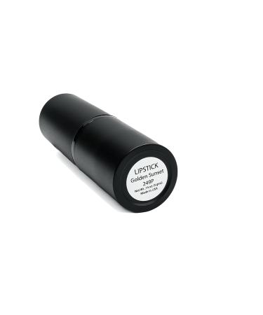 Pure Ziva Golden Sunset Shimmer Lipstick - Coral Red Orange Shade | Moisturizing, Paraben-Free, Cruelty-Free Lip Makeup - Buy Online on GoSupps.com