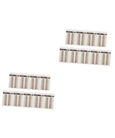 Beavorty 18 Sheets Waterproof Eyebrow Stickers Eyebrow Tattoos Stickers 6d Hair-like Eyebrows Stickers Tool