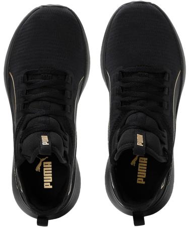 Buy PUMA Women's Pure Xt Gymnastics Shoes 38.5 EU - Puma Black & Gold | International Shipping Available - Buy Online on GoSupps.com