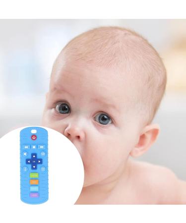 Baby Control Teething Toy Silicone Odorless Relieve Anxiety Teething Toy WearResistant Home Hand Adjustment for Babies (Sky Blue) - Buy Online on GoSupps.com
