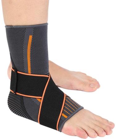 Adjustable Compression Ankle Support for Men & Women | Achilles Tendon & Plantar Fasciitis Relief Brace - Eases Pain & Stabilizes Ligaments - Buy Online on GoSupps.com