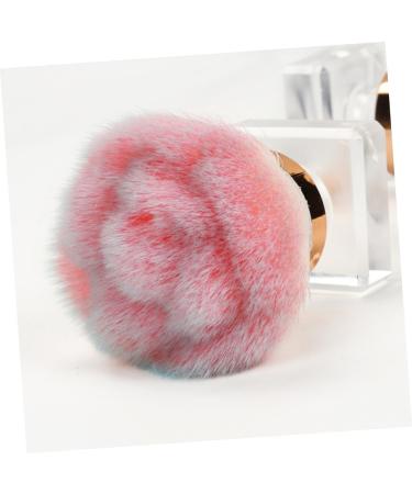 Beavorty powder brush nail dust brush makeup nail cleaning makeup supplies cosmetic applicator manicure blush brush cosmetic abs dense travel foundation - Buy Online on GoSupps.com