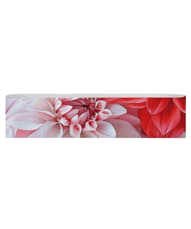 Resistance Bands Exercise Bands Vibrant Blooming Flowers Printed Elastic Band Leg Bands Resistance Fitness Bands Fabric Resistance Bands