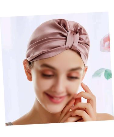 FRCOLOR Hair-Drying Hat Sleeping Bonnet Cap Bouffant Scrub Hats Satin Womens Hats Silk Night Cap Quick Hijab Hair Bonnet for Sleeping Silk Hair Bonnet Caps Fast Drying for Hair Printing - Buy Online on GoSupps.com