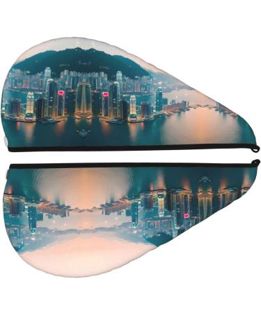 Buy Hong Kong Coral Velvet Dry Hair Cap - Anti Frizz Cap for Curly & Thick Hair | International Shipping Available - Buy Online on GoSupps.com