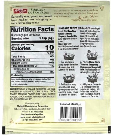 Mama Sita Tamarind Soup Mix - 50G - Buy Online on GoSupps.com