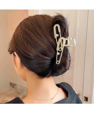 Bohend Large Ringing Hair Claw Clip | Strong Non-Slip Viscous Hair Accessory for Women & Girls - International Shipping Available - Buy Online on GoSupps.com