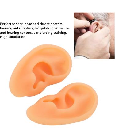 Acupuncture Ear Model 2 Pieces - Flexible & Waterproof Training Ear Mold - Buy Online on GoSupps.com